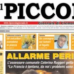 La prima pagina del Piccolo Giornale del 12 novembre 2005