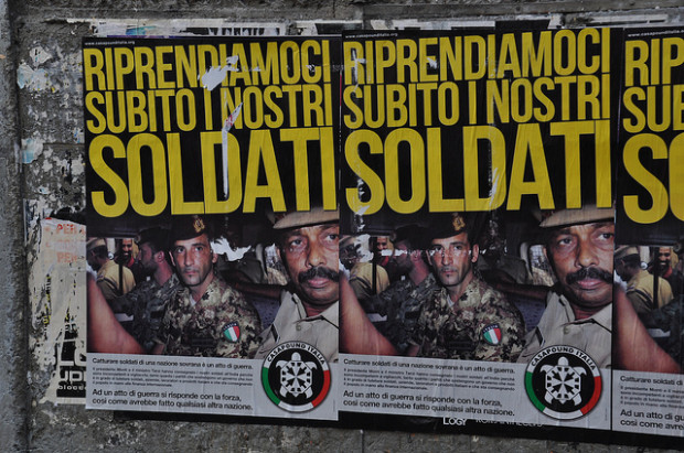 Casa Pound vuole fare la guerra all'India_7166616148_m